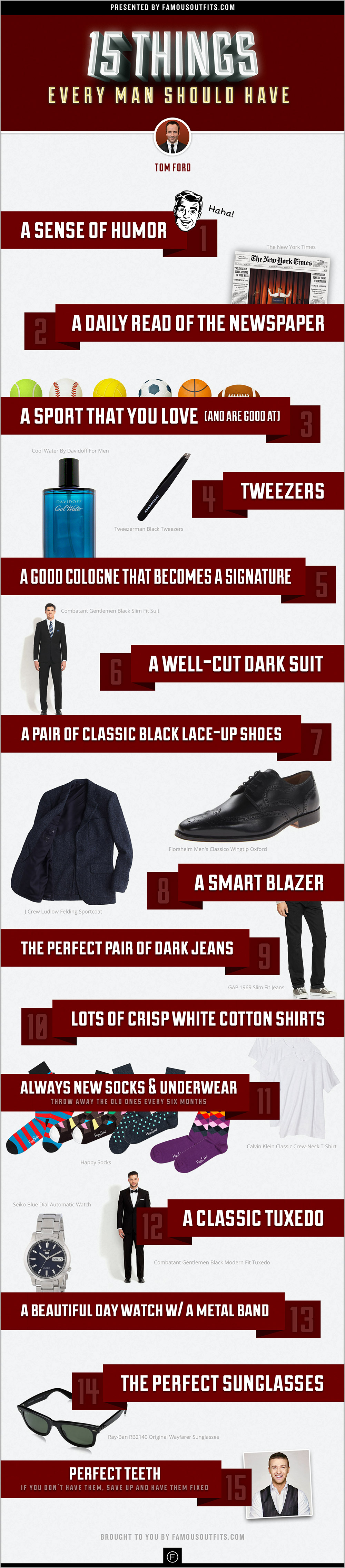 15 Things Men Should Have - Tom Ford