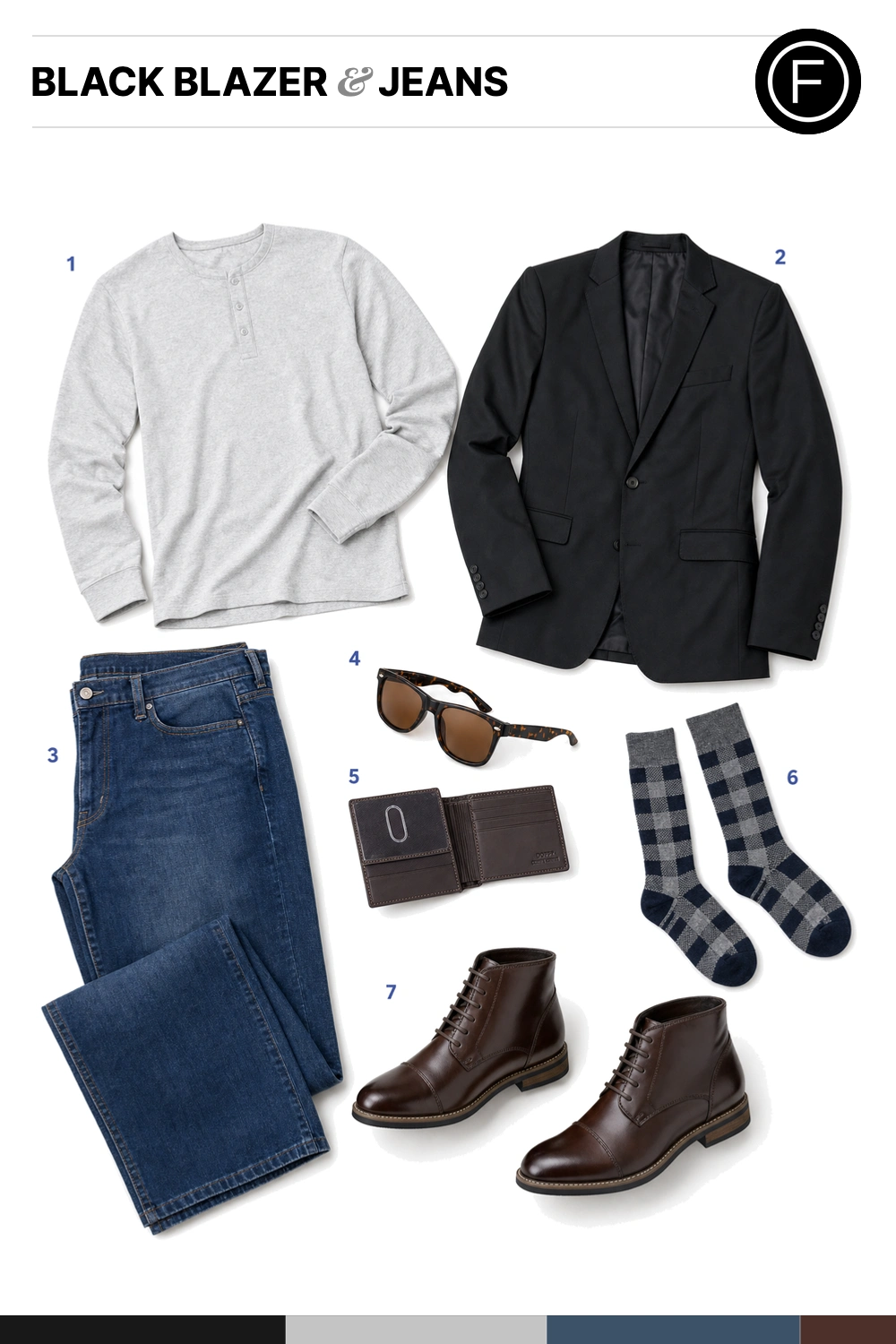 Chris Pratt’s Black Blazer & Jeans Outfit