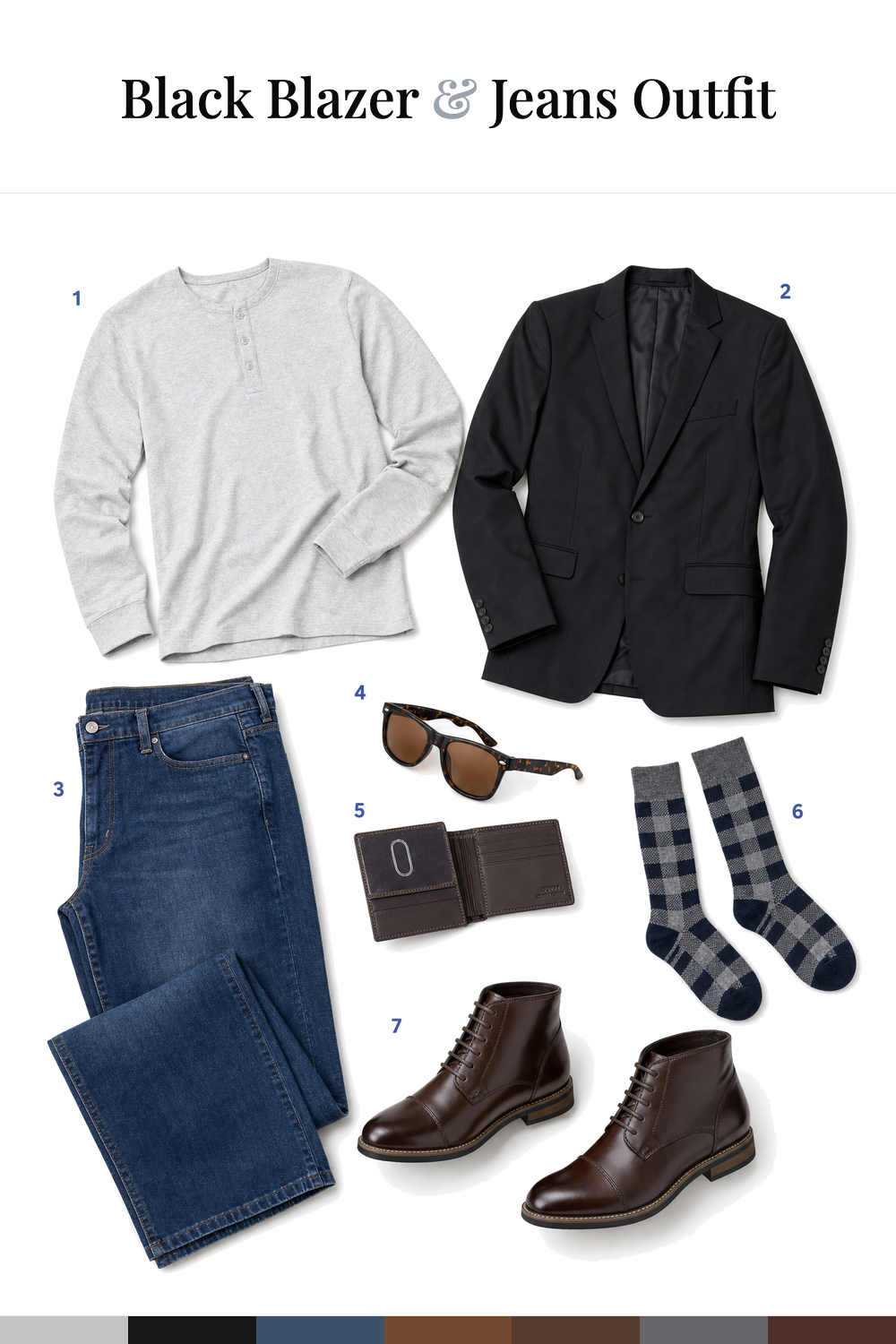 Chris Pratt’s Black Blazer & Jeans Outfit