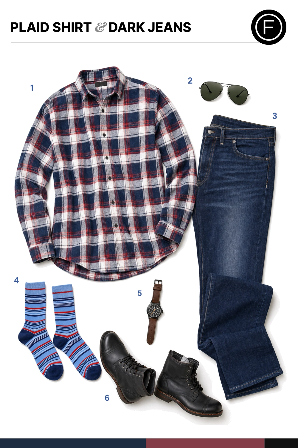 James Marsden’s Plaid Shirt & Dark Jeans Outfit