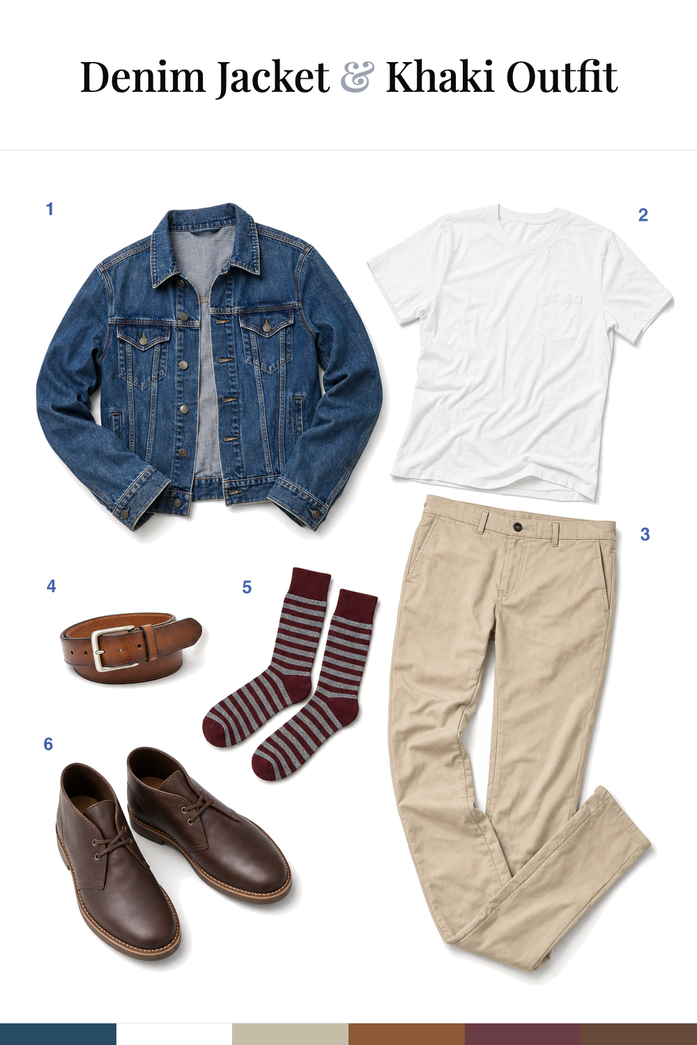 John Legend’s Denim Jacket & Khaki Outfit