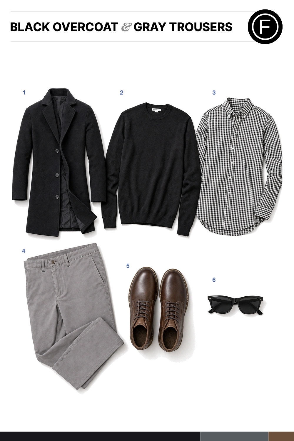 John Mayer’s Black Overcoat & Gray Trousers Outfit