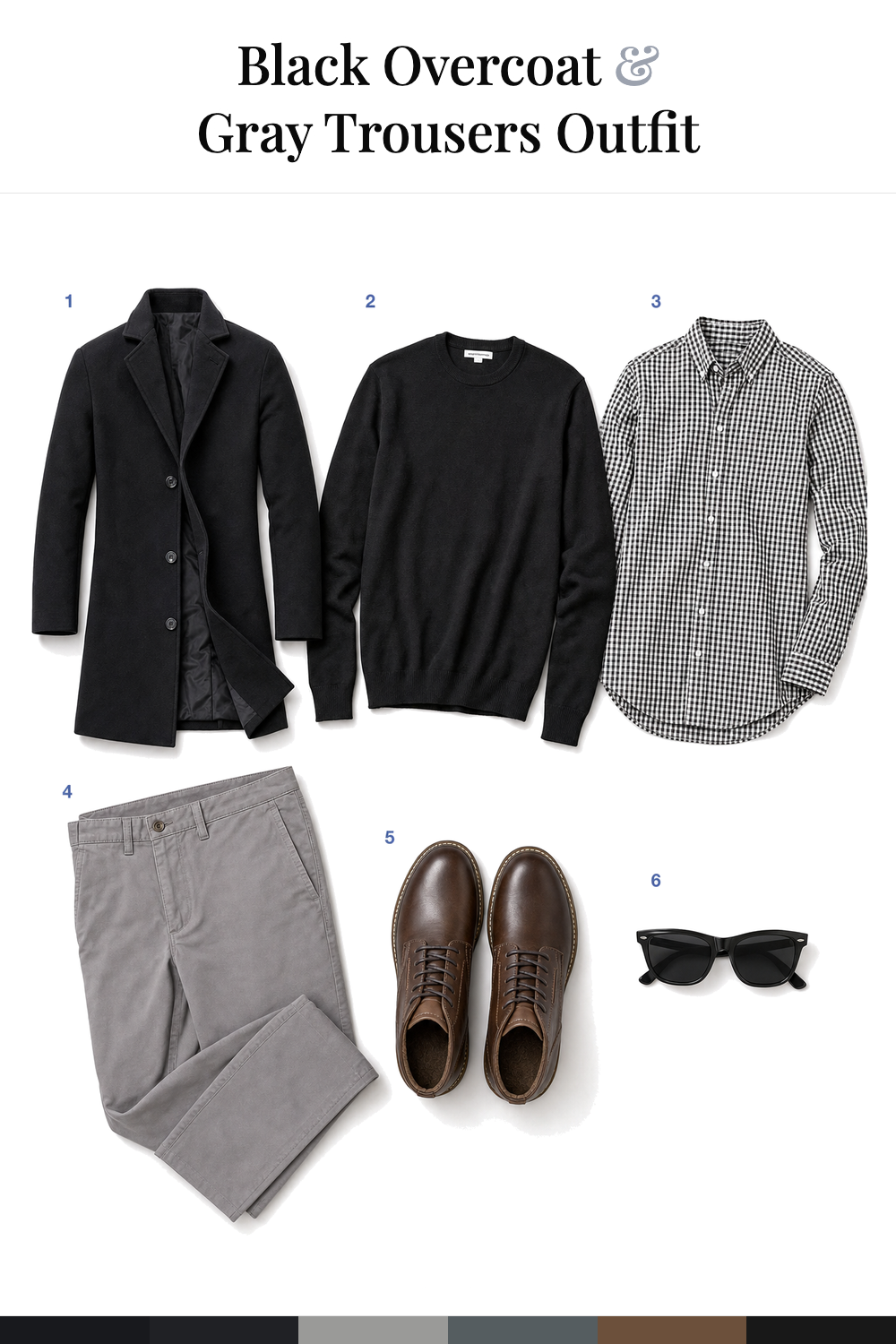 John Mayer’s Black Overcoat & Gray Trousers Outfit