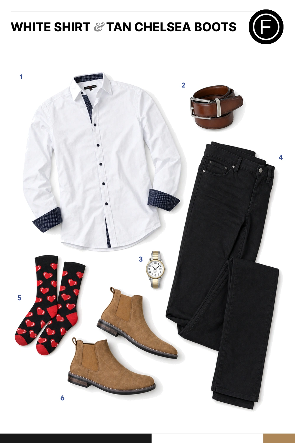 Stephen Curry’s White Shirt & Tan Chelsea Boots Outfit