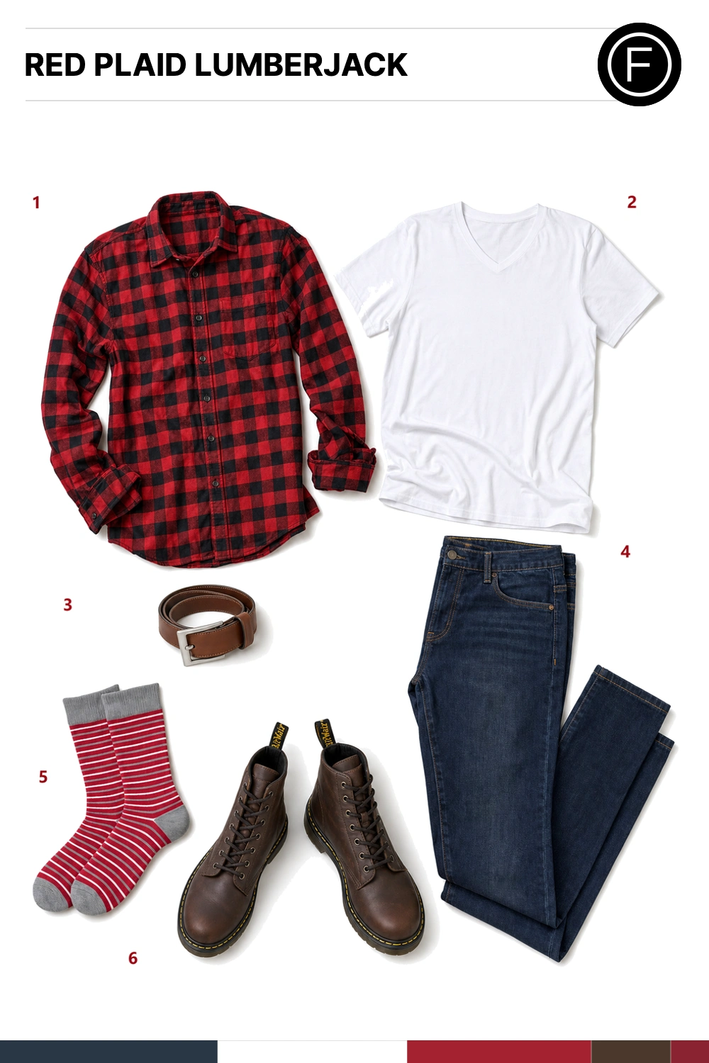 Taylor Lautner’s Red Plaid Lumberjack Outfit